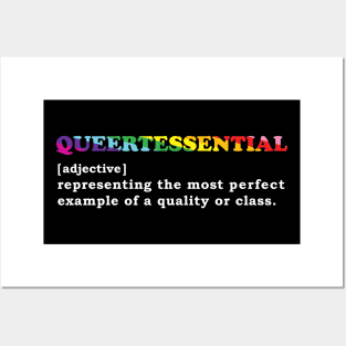 Quintessential Queer Dictionary Definition Posters and Art